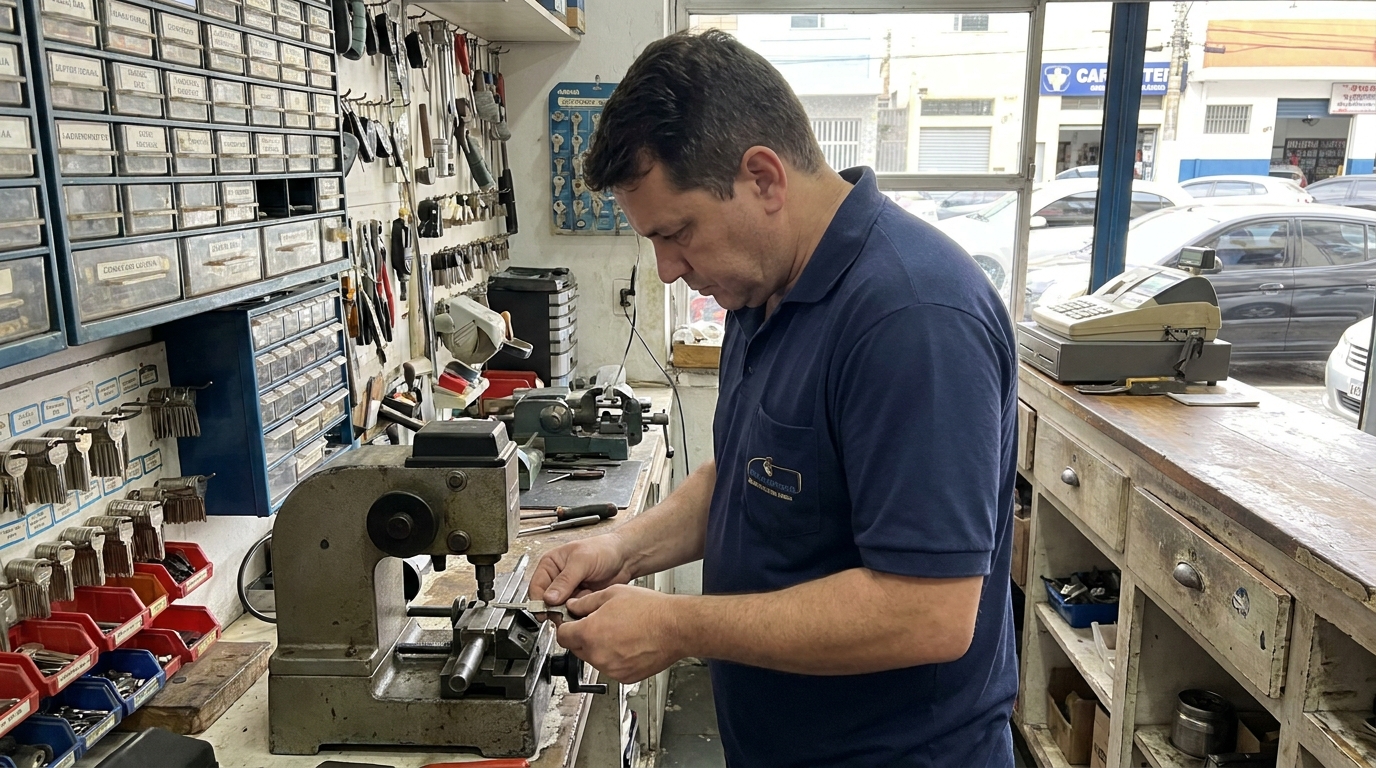 Confecção de Chave Automotiva profissional em Osasco‑SP